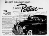 Propaganda de janeiro de 1940 para o novo Pontiac.