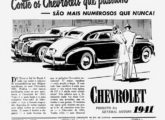 A liderança no mercado brasileiro ficou expressa no título desta peça, também de abril de 1941: "Conte os Chevrolets que passam". 