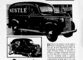 Furgão Chevrolet da mesma família, em propaganda de julho de 1940.