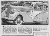 Propaganda de jornal de 1938 exaltando o desempenho do Chevrolet 1937 na frota do Expresso de Luxo São Paulo-Santos (fonte: João Marcos Turnbull / onibusnostalgia).