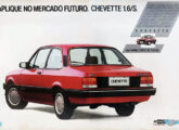 Publicidade para o sedã Chevette 1.6 S 1984.