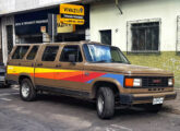 Chevrolet D-20 cabine-dupla 1987 fotografada em Juiz de Fora (MG) em 2026 (foto: Victor Almeida Ferreira). 