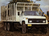 Em fevereiro de 1985 o canavieiro 22000 6x4, então em fase de testes na cultura canavieira de Alagoas, foi matéria de capa da revista Transporte Moderno (foto: Transporte Moderno).