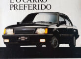 A imagem anterior foi extraída desta peça publicitária, que registrava a preferência dos leitores da revista 4 Rodas pelo Monza (fonte: Fabrício Samahá).