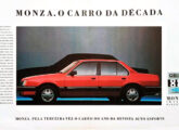 Em 1988 o Monza conquistou pela terceira vez o prêmio Carro do Ano, promovido pela revista Autoesporte.