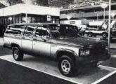 Chevrolet Veraneio por ocasião de seu lançamento no Salão do Automóvel de 1988 (foto: Marcelo Vigneron / Transporte Moderno).