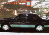 Monza Classic SE - o primeiro Chevrolet nacional com injeção direta, também novidade da Transpo 89 (fonte: portal bestcars).