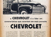 O caminhão Chevrolet em publicidades de janeiro...
