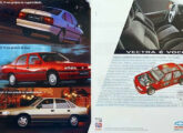 Cheverolet Vectra 1994 em suas três versões: GLS, CD e GSi.