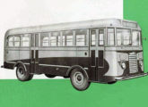 De 1949 foi o primeiro ônibus Chevrolet nacional com cabine avançada (fonte: Ivonaldo Holanda de Almeida).