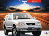 Capa de material publicitário para Blazer 1998.