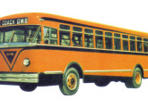 Coach Brasileiro - o ônibus urbano com motor traseiro lançado em 1951 pela GM.