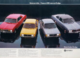 Propaganda de novembro de 1979 para a linha Dodge 1980: note que, ao lado de dois Polara, da meia dúzia de modelos Dart/Charger disponíveis apenas dois são mostrados, prenunciando a próxima desativação da linha de carros grandes da marca pela VW (fonte: Fabrício Samahá).