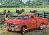 Picape D-100 na versão Luxo, lançada em 1970.
