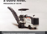 Publicidade de maio de 2025 para a fresadora W 100 HR.