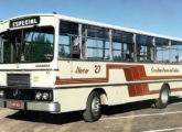 Urbano sobre chassi Mercedes-Benz LPO-1113 adquirido em 1978 pela extinta Circullare Auto Omnibus, de Poços de Caldas (MG) (fonte: Ivonaldo Holanda de Almeida / diariodotransporte).