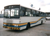 Mercedes-Benz LPO com carroceria Ciferal urbana na frota da Sata, operadora aeroportuária subsidiária da Varig (foto: Alvaro Gonzalez Rodriguez).