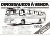 Os carros usados da Cometa tinham lugar garantido no mercado; este anúncio foi publicado em setembro de 1983 na revista Transporte Moderno.