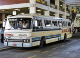 Líder 77 sobre Mercedes-Benz O-355 da Auto Viação 1001, de Niterói (RJ), na estação rodoviária do Rio de Janeiro (foto: Donald Hudson / onibusbrasil).