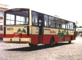 Ciferal da carioca Auto Viação Bangu, em 1990 agregado ao Serviço Especial Taiobão; apresentando layout interno que permitia o transporte de grandes volumes, o serviço vigorou por pouco tempo, no início da década, nos subúrbios e áreas rurais da cidade do Rio de Janeiro (fonte: Ivonaldo Holanda de Almeida / mobflu). 