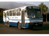 GLS Bus chileno montado sobre um chassi Mercedes-Benz inusitadamente curto (fonte: site chilebuses).