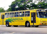 GLS com mecânica Volvo B10M da Viação Garcia, de Londrina (PR), servindo ao transporte urbano de Maringá, no mesmo Estado (foto: Victor Hugo Guedes Pereira / onibusbrasil).