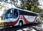 Cursor com mecânica Mercedes-Benz OH-1318 exportado para a empresa uruguaia Almar (foto: Mauricio José Lima Monzón / onibusbrasil). 