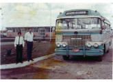 Ciferal 1960-61 sobre Mercedes-Benz LP, com colunas verticais e janelas duplas, da empresa Pássaro Branco, de Patos de Minas (MG).