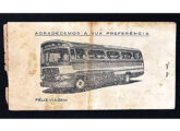Um Ciferal em chassi LP ilustra bilhete de passagem rodoviária do Expresso Pernambucano, emitido nos anos 60 (fonte: Ivonaldo Holanda de Almeida). 