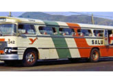 Ônibus semelhante, na frota da Viação Salutaris, de Paraíba do Sul (RJ) (foto: Augusto Antônio dos Santos; fonte: Ivonaldo Holanda de Almeida / ciadeonibus).