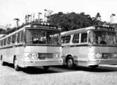 Esta era a versão da carroceria rodoviária Ciferal preparada para chassis com motor traseiro (neste caso Magirus); os dois ônibus eram da Única Auto Ônibus, operadora da linha Petrópolis-Rio de Janeiro (fonte: Alexsandro Farias Barros / onibusbrasil).