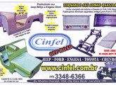 Publicidade Cinfel de 2010 mostrando carrocerias Willys CJ-3 e CJ-5.