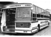 Ônibus para aeroportos Ciplasa, construído segundo projeto da encarroçadora Vieira.