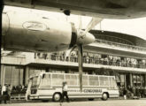 O ônibus operando no Aeroporto de Congonhas, em São Paulo (SP) (fonte: Jorge A. Ferreira Jr.).