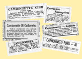 Estes seis anúncios classificados publicados entre 1948 e 1949 revelam a realidade do transporte público carioca na época: lotações (ainda chamadas "camionnetes") para apenas 8, 9, 10 e 12 passageiros; das marcas Chevrolet, Dodge, Fargo e Ford, todas traziam carrocerias Cirb.