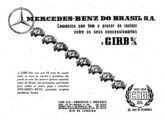 Publicidade Mercedes-Benz de março de 1958 anunciando a Cirb como sua nova concessionária para o Rio de Janeiro.