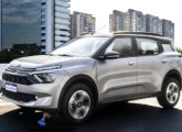 C3 Aircross, lançado em novembro de 2023, aqui na versão superior Shine.