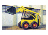 A ágil minicarregadeira Bobcat foi nacionalizada em 1977.