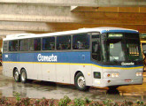 Última versão do CMA-Cometa, na rodoviária de Campinas (SP), trazendo a pintura específica para as linhas rodoviárias internas ao estado de São Paulo (foto: Luciano Roncolato). 