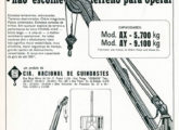 Em 1968 a CNG lançou uma versão do Krane Kar AY com bitola traseira alargada, proporcionando maior estabilidade ao equipamento.