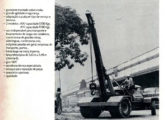 O lançamento da moderna grua Galion não retirou do mercado o Krane Kar, que permaneceu objeto de divulgação pela CNG; a propaganda é de outubro de 1974.