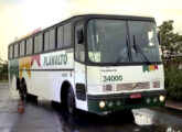 Cobrasma CX 301 em chassi Volvo B10M da Viação Planalto de Campina Grande, de Campina Grande (PB), atendendo à linha Brasília-Mossoró (RN) (foto: Marcos Magalhães / onibusbrasil).
