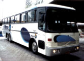 Utilizando o mesmo chassi Volvo B10M, este CX 301 pertenceu à MercoSul Turismo, de Alegrete (RS) (foto: Sérgio Augusto Braga Canuto / onibusbrasil).
