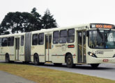 Svelto articulado da Viação Colombo, operadora do sistema integrado da Região Metropolitana de Curitiba (PR) (foto: Isaac Matos Preizner).