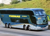 Campione DD em chassi Volvo B450R na frota da Transportes Thomaz, de Teixeira Soares (PR) (foto: Robson Prado / onibusbrasil).