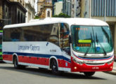 Um dos seis Campione 3.25 em chassi Mercedes-Benz O 500M agregados, em 2018, à frota da empresa Limousine Carioca, de Duque de Caxias (RJ) (foto: Hewertton Neves / onibusbrasil).