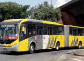 Articulado Doppio BRT em chassi Mercedes-Benz atendendo às linhas troncais metropolitanas de Campinas (SP) (foto: Isaac Matos Preizner).