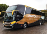 Campione Invictus HD sobre chassi Volvo B450R 6x2 do Expresso Nordeste, de Campo Mourão (PR) (fonte: Wellington Mendes da Silva / onibusbrasil).