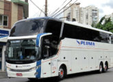 Em dezembro de 2018 a Viaenergya repassou seus Invictus HD para a paranaense Trans Isaak Turismo, que os arrendou para a Viação Pluma (foto: Lucas Bernardino / onibusparaibanos).