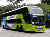 Invictus DD 8x2, este em chassi Volvo, pertencente à Eumartur, de Mateus Leme (MG). 